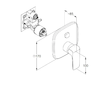 Kludi Ameo - Baterie pod omítku pro 2 spotřebiče, chrom 416590575