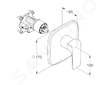 Kludi Ameo - Sprchová baterie pod omítku, chrom 416550575