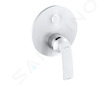 Kludi Balance - Baterie pod omítku pro 2 spotřebiče, bílá/chrom 527599175