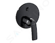 Kludi Balance - Baterie pod omítku pro 2 spotřebiče, matná černá/chrom 527598775