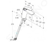 Kludi Balance - Umyvadlová baterie, černá mat 520268775