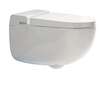 Kludi CleanTronic - Elektronický bidet s keramikou a dálkovým ovládáním, Rimless, Spiralflush, lesklá bílá 16WCW0143