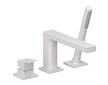 Kludi Decus - Baterie na okraj vany, 3-otvorová instalace, matná bílá 544485375