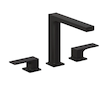 Kludi Decus - Umyvadlová baterie s výpustí Push-Open, 3-otvorová instalace, matná černá 543933975
