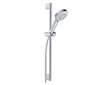 Kludi Dive - Set sprchové hlavice, tyče a hadice, 3 proudy, chrom 6863005-00