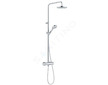 Kludi Dive - Sprchový set s termostatem, průměr 20 cm, 3 proudy, chrom 6807905-00