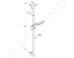Kludi Freshline - Set sprchové hlavice 140, 3 proudy, tyče a hadice, bílá 6794091-00