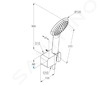 Kludi Freshline - Set sprchové hlavice, držáku a hadice, chrom 6787005-00