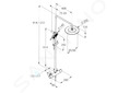 Kludi Freshline - Sprchový set Dual Shower System, 25 cm, chrom 6709205-00