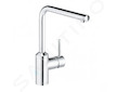 Kludi L-ine - Dřezová baterie, chrom 428170577