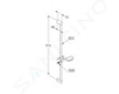 Kludi Logo - Set sprchové hlavice, tyče a hadice, chrom 6836305-00