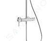 Kludi Logo - Sprchový set Dual Shower System s baterií, 20 cm, chrom 6808505-00