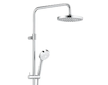 Kludi Logo - Sprchový set Dual Shower System s termostatem, 20 cm, chrom 6809505-00
