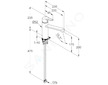 Kludi M2 - Dřezová baterie, sklopná pod okno, chrom 595780575