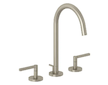 Kludi Nova Fonte - Umyvadlová baterie s výpustí, 3-otvorová instalace, kartáčovaný nikl 20143N515