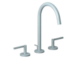 Kludi Nova Fonte - Umyvadlová baterie s výpustí, 3-otvorová instalace, matná světle modrá 20143O415