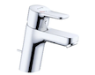 Kludi Pure&Easy - Umyvadlová baterie, s výpustí, EcoPlus, chrom 373880565WR4