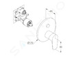 Kludi Pure&Solid - Baterie pod omítku pro 2 spotřebiče, chrom 346590575
