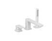 Kludi Renon - Baterie na okraj vany, 3-otvorová instalace, matná bílá 424485375