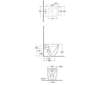 Kludi Resa C - Stojící WC, vario odpad, Rimless, Spiralflush, lesklá bílá 28WCB0443