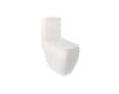 Kludi Resa C - WC kombi mísa, spodní odpad, Rimless, SpiralFlush, lesklá bílá 28WCB0643