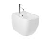 Kludi Resa C - Závěsný bidet, otvor pro baterii, lesklá bílá 28BIW0143