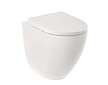 Kludi Resa D - Stojící WC, vario odpad, Rimless, lesklá bílá 24WCB0443
