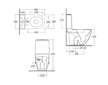 Kludi Resa D - WC kombi mísa, spodní odpad, Rimless, SpiralFlush, lesklá bílá 24WCB0643