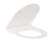 Kludi Resa D - WC sedátko Slim, SoftClosing, QuickRelease, lesklá bílá 24WCS43S