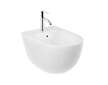 Kludi Resa D - Závěsný bidet, otvor pro baterii, lesklá bílá 24BIW0143