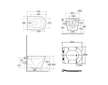 Kludi Resa R - Závěsné WC, Rimless, Spiralflush, lesklá bílá 23WCW0243