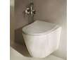 Kludi Resa R - Závěsné WC, Rimless, Spiralflush, lesklá bílá 23WCW0243