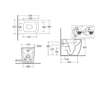 Kludi Resa S - Stojící WC, vario odpad, Rimless, Spiralflush, matná černá 27WCB0339