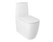 Kludi Resa S - WC kombi mísa, vario odpad, Rimless, Spiralflush, matná bílá 27WCB0153