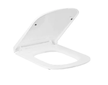 Kludi Resa S - WC sedátko Slim, SoftClosing, QuickRelease, lesklá bílá 27WCS43