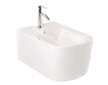 Kludi Resa S - Závěsný bidet, otvor pro baterii, lesklá bílá 27BIW0143