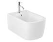Kludi Resa S - Závěsný bidet, otvor pro baterii, matná bílá 27BIW0153