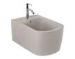 Kludi Resa S - Závěsný bidet, otvor pro baterii, matná písečně šedá 27BIW01O2
