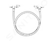 Kludi Sprchové hadice - Sprchová hadice SUPARAFLEX SILVER, 160 cm, chrom 6107205-00