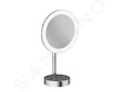 Kludi Vela R - Kosmetické zrcátko s LED osvětlením, chrom 5899505F