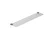 Kludi Vela R - Polička, délka 60 cm, sklo/kartáčovaný nikl 58973N5