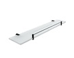Nimco BORMO ČERNÁ Černá police IXI s ohrádkou, 60 cm BRC X460-X-90