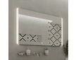 Nimco OBDELNÍKOVÁ - OBLÉ ROHY LED zrcadlo 800x700 s dotykovým senzorem ZP 17003V