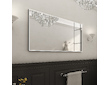 Nimco OBDELNÍKOVÁ - OSTRÉ ROHY Černé LED zrcadlo 1200x700 ZPC 13006-90