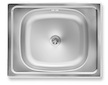 Novaservis Dřez 40x50 s přepadem nerez DR40/50A