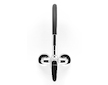 Novaservis Dřezová baterie s elastickým ramenem 100mm, černá-chrom 94484,0C