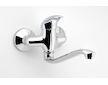 Novaservis Dřezová umyvadlová baterie 100 mm Metalia 55 chrom 55074,0