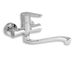 Novaservis Dřezová umyvadlová baterie 100 mm Titania Fresh chrom 96074,0