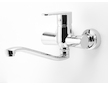 Novaservis Dřezová umyvadlová baterie 100 mm Titania Fresh chrom 96074,0
