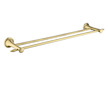 Novaservis Dvojitý držák ručníků ANTICA 600 mm, bronz AAI10BR